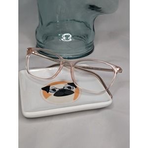 Auth. Chanel clear glasses